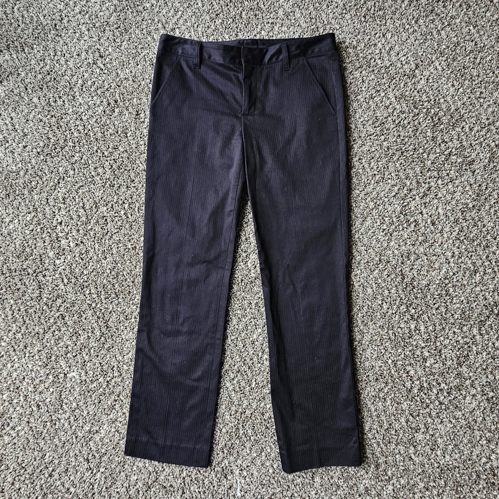 Marc By Marc Jacobs Men's Black Dress Pants - Slim Straight